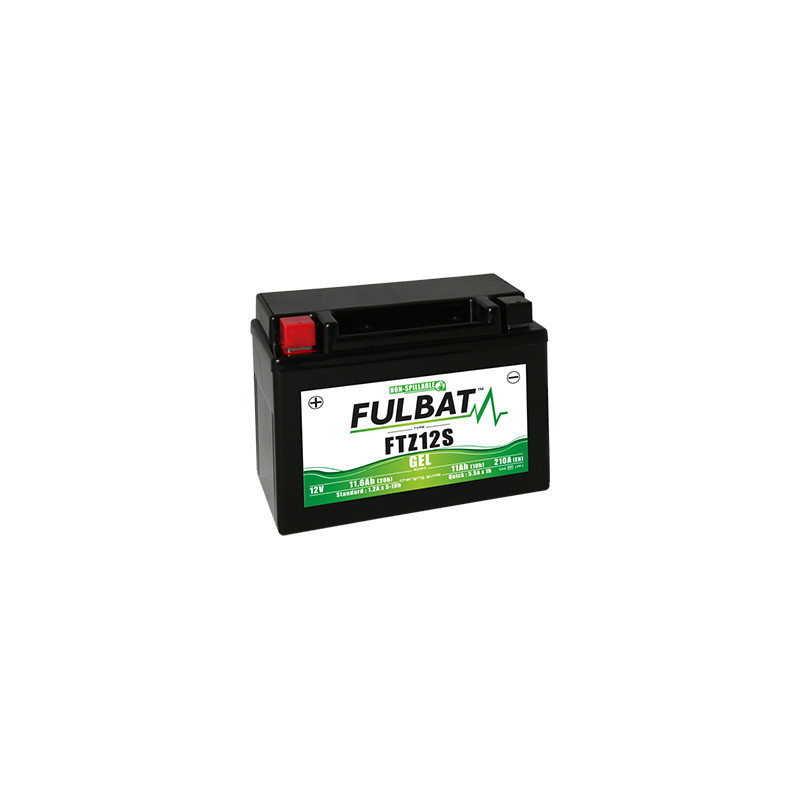 Batterie moto FTZ12S FULBAT GEL - 12V - 11.6Ah Batterie moto FTZ12S FULBAT GEL - 12V - 11.6Ah