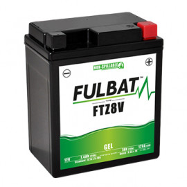Batterie moto FULBAT FTZ8V - GEL - 12V - 7.4Ah