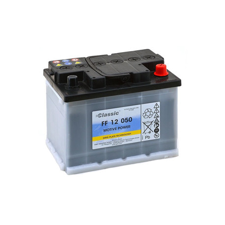 Batterie FF12-050 - EXIDE - TUDOR - Plomb - 12V - 50Ah