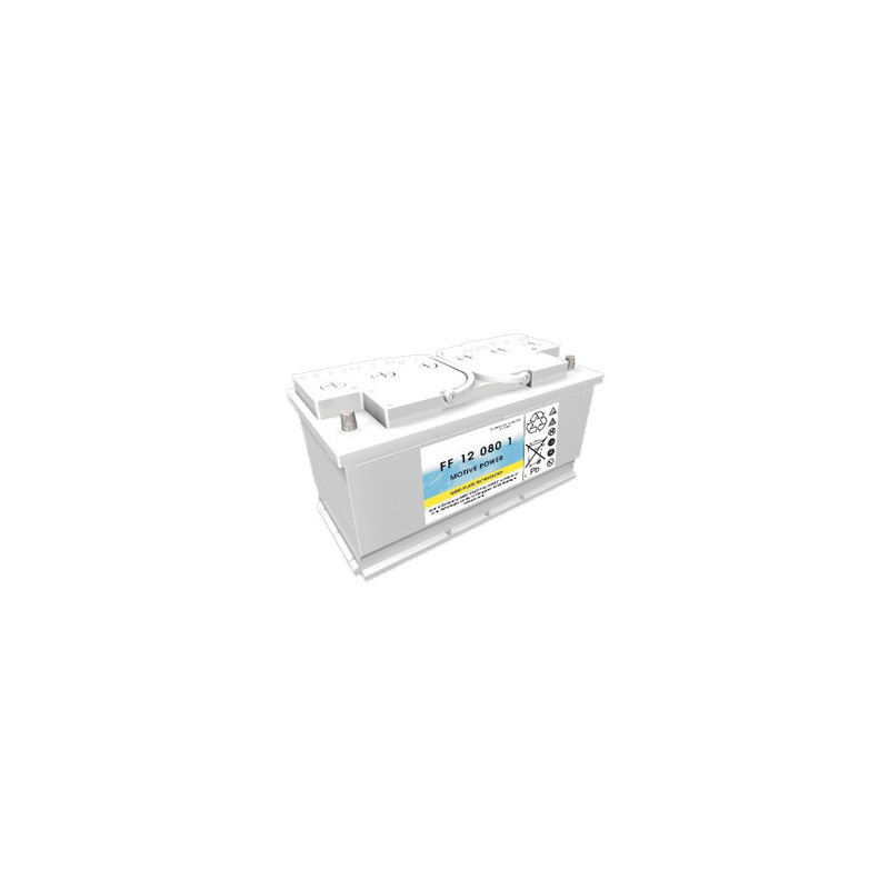 EXIDE - TUDOR - 12V - 80Ah - FF12-080/1