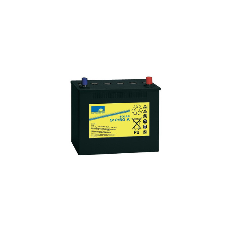 EXIDE SOLAR S - 60 12V - 60Ah EXIDE SOLAR S - 60 12V - 60Ah