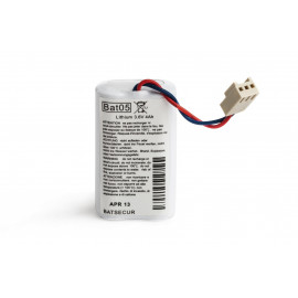 Pile Batterie Alarme BAT05 Batsecur Compatible DAITEM/LOGISTY - Lithium - 3,6V - 4,0Ah/5,4Ah