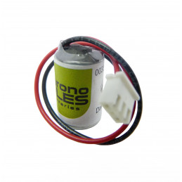 Pile LS14250 - Lithium - 1/2AA - 3,6V - 1200mAh + Connecteur
