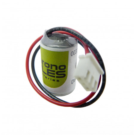 Pile LS14250 - Lithium - 1/2AA - 3,6V - 1200mAh + Connecteur