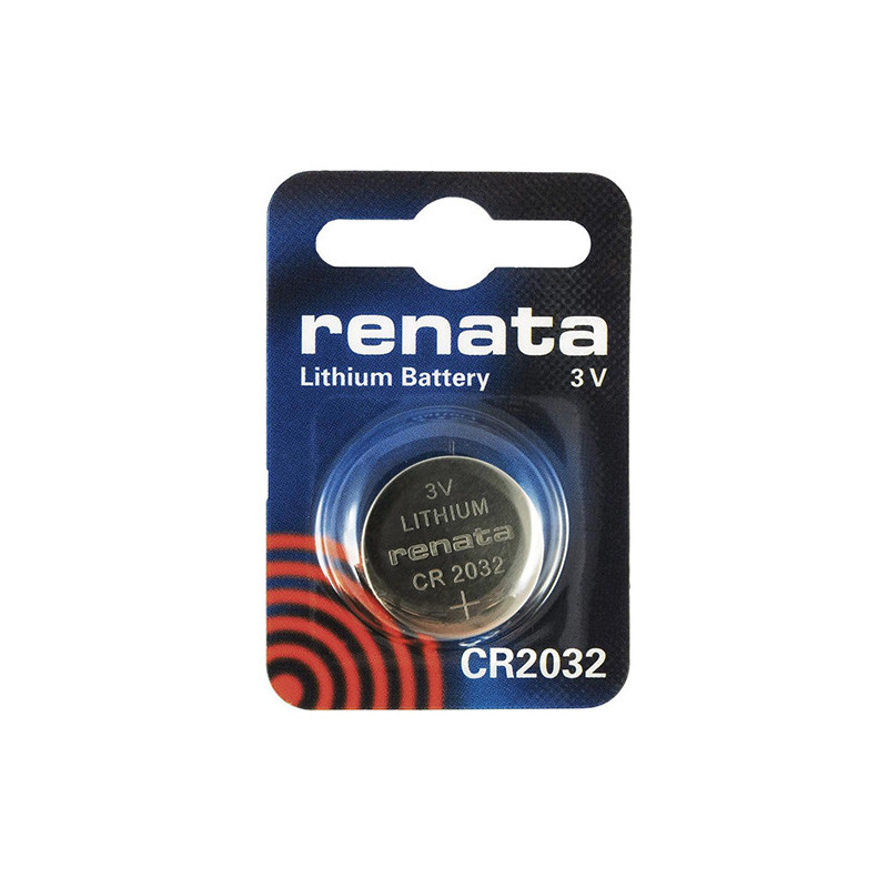 RENATA Pile Bouton Lithium - CR2032 Standard - BATLI09