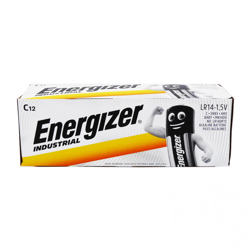 ENERGIZER LR14 - C Industrial - UM2 - Boite de 12 ENERGIZER LR14 - C Industrial - UM2 - Boite de 12