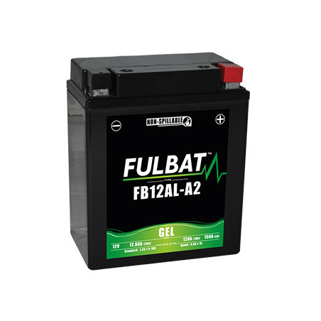 Batterie moto FB12AL-A2 FULBAT GEL - 12V - 12.6Ah