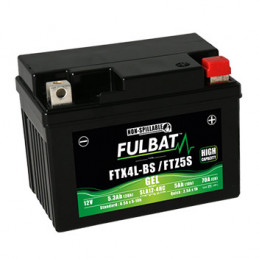Batterie moto FTX4L-BS/FTZ5S FULBAT GEL - 12V - 5.3Ah