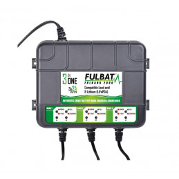 Chargeur batterie moto FULLOAD 1000 - FULBAT - 6/12V - Compatible Lithium
