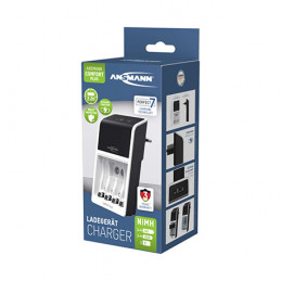 Chargeur de piles ANSMANN Comfort Plus - Compatible AA - AAA - NiMh