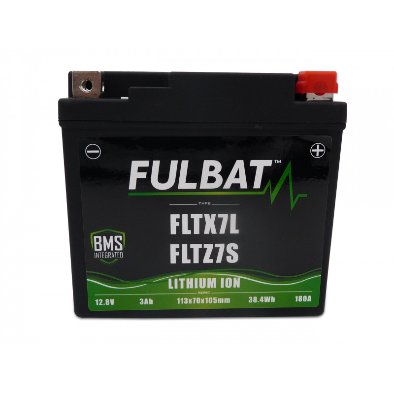 Batterie moto FULBAT FLTX4L/5L - FLTZ5S/6S - LITHIUM-ION - 12V - 2Ah Batterie moto FULBAT FLTX4L/5L - FLTZ5S/6S - LITHIUM-ION - 12V - 2Ah