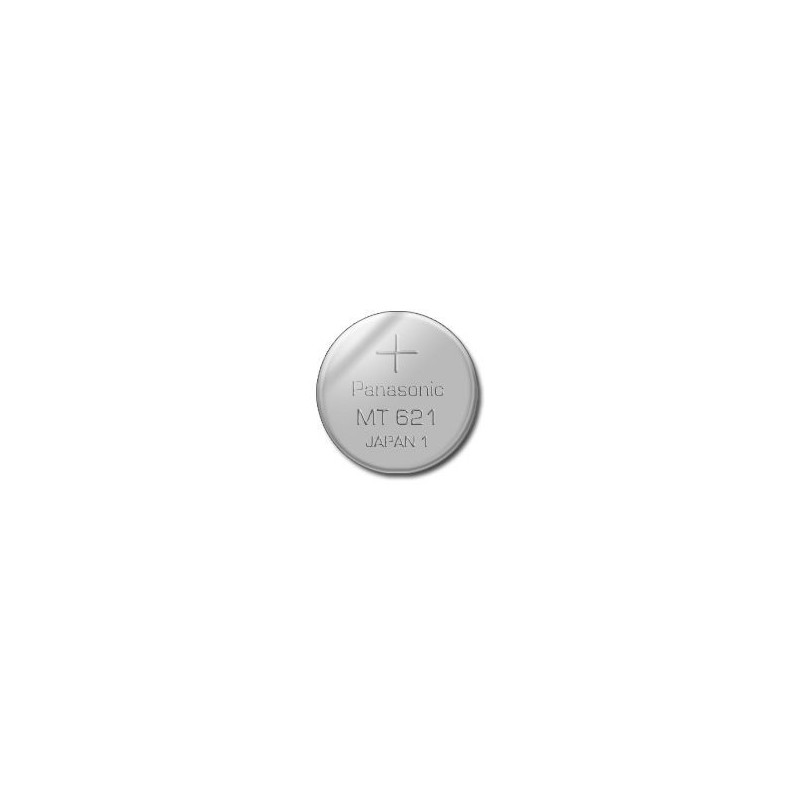 Pile bouton MT621 PANASONIC pour montre - Li-Ion - 1.5V - 2.5mAh