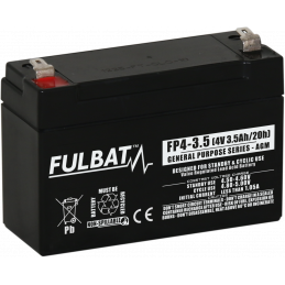 YUASA / YUCEL 4V - 3.5Ah - Y3.5-4 