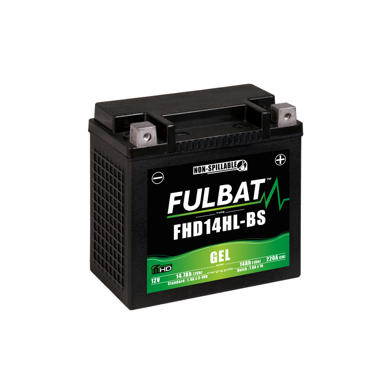 Batterie moto FULBAT FHD14HL-BS - GEL - 12V - 14.7Ah
