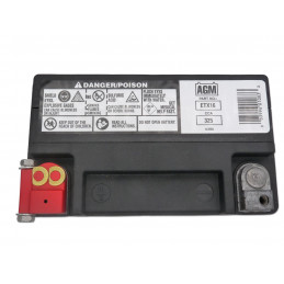 Batterie moto DEKA ETX16L - 12V – 19Ah