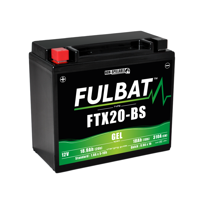 Batterie moto FULBAT FB10L-A2/B2 - GEL - 12V - 11.6Ah Batterie moto FULBAT FB10L-A2/B2 - GEL - 12V - 11.6Ah