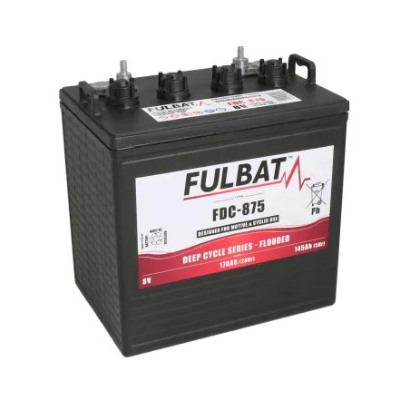 Batterie Deep Cycle Standard 12V 150Ah - FDC1275 - Fulbat