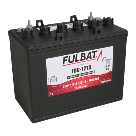 Batterie Deep Cycle Standard 12V 150Ah - FDC1275 - Fulbat
