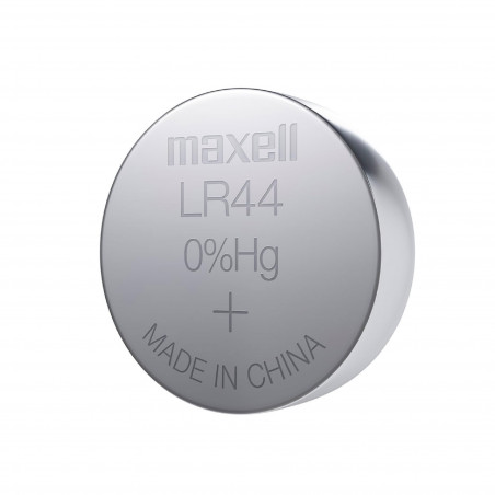 Lot 10 piles bouton MAXELL LR44 - AG13 - LR1154 - Alcaline1.5V 400mAh