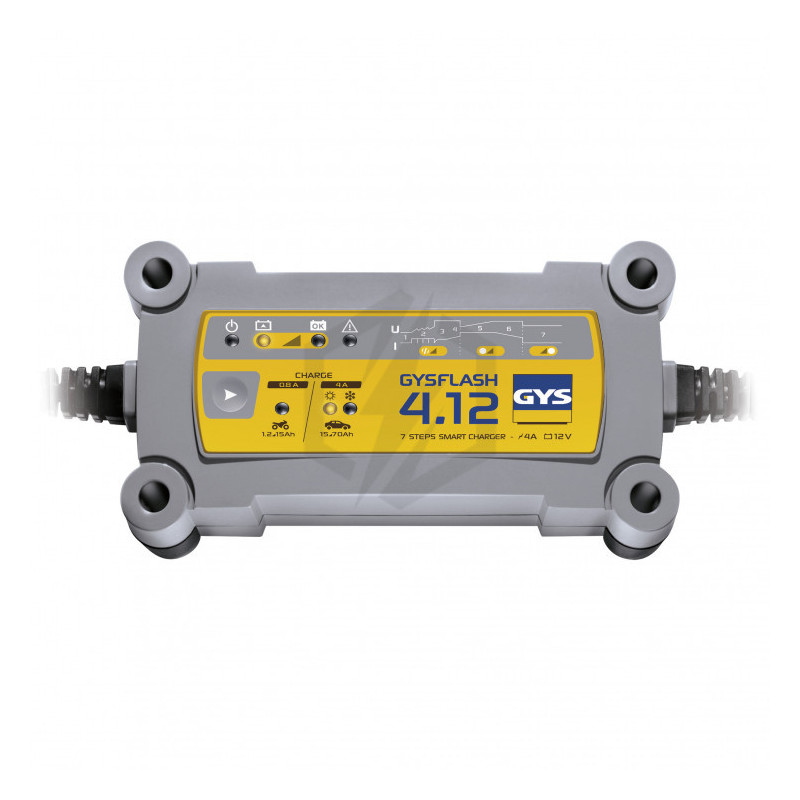 Chargeur Auto/Moto Gys - 12V 4,0Ah - FLASH 4.12
